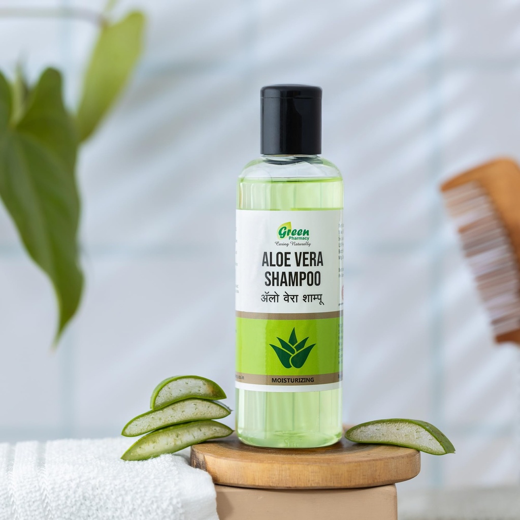 Aloe Vera Shampoo (500 ml) - Green Pharmacy