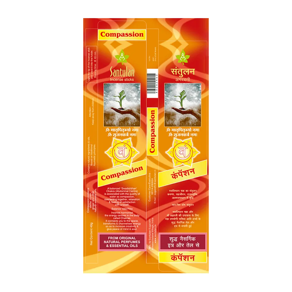 Compassion Incense -(40 Gm)-Santulan
