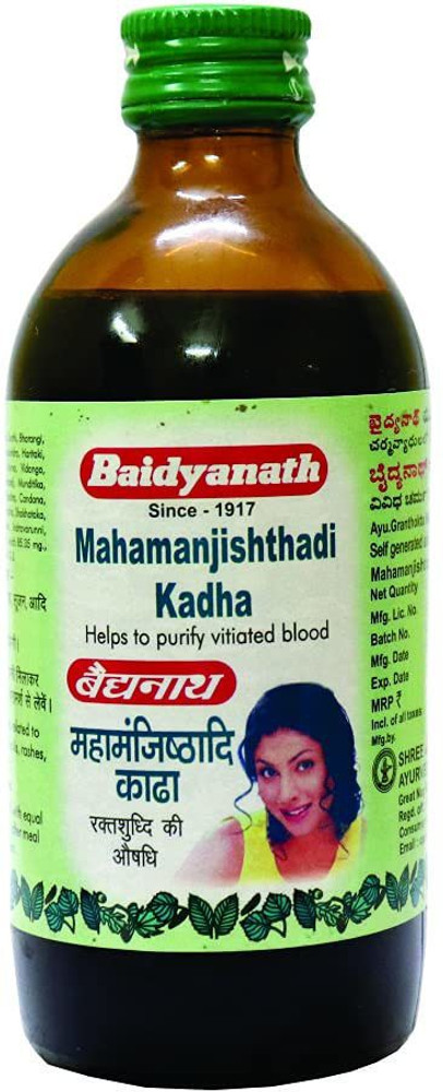 Mahamanjishadi Kadha (227 ml) - Baidyanath