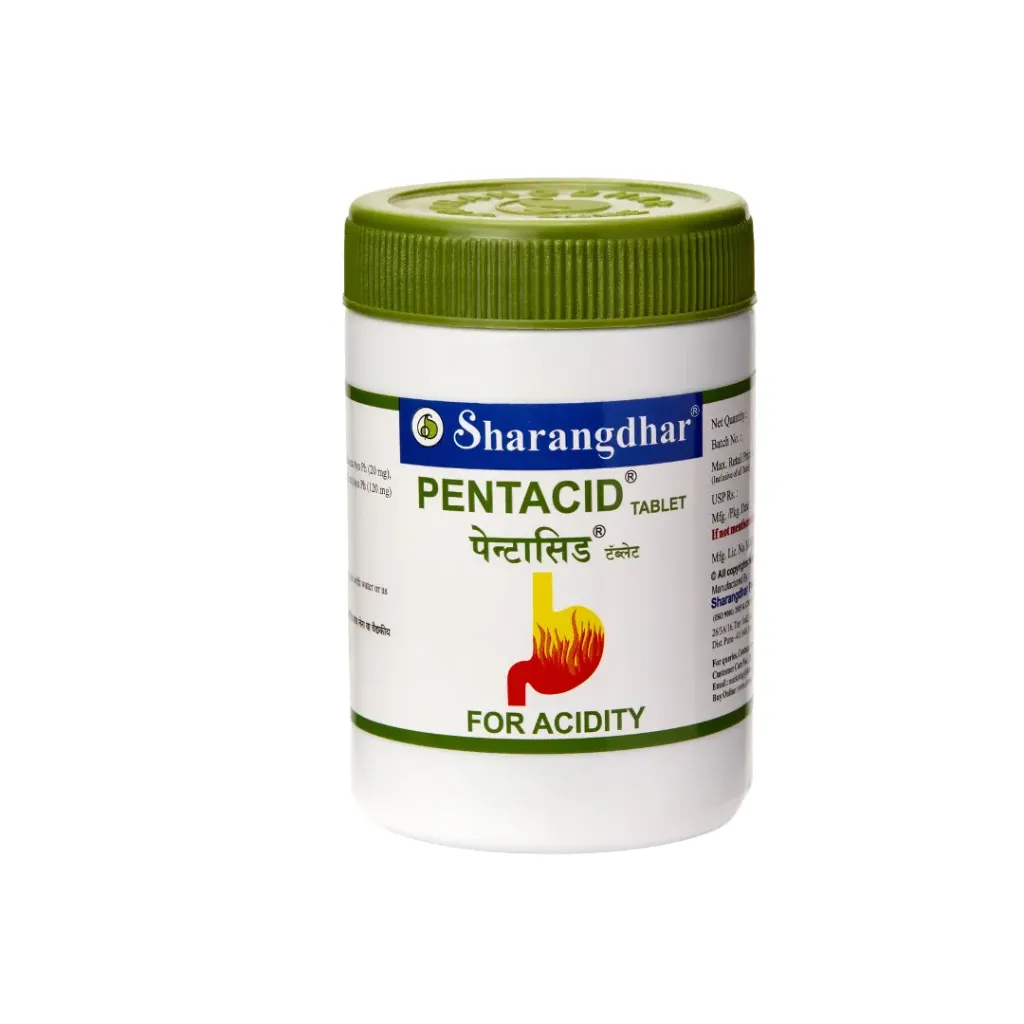Pentacid (120 Tab) - Sharangdhar