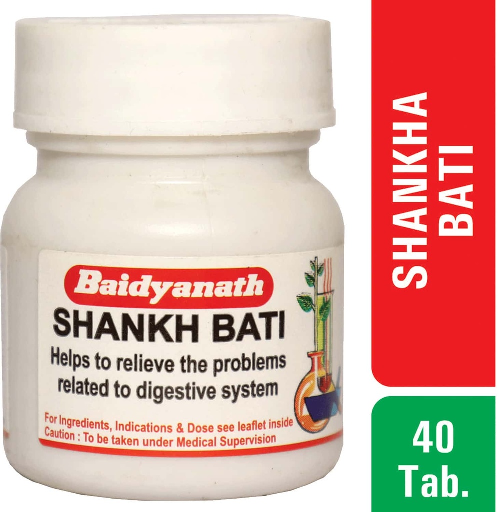 Shankh Bati (40 Tab) - Baidyanath