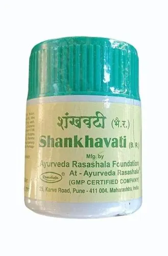 Shankh Bati (60 Tab) - Ayurved Rasashala
