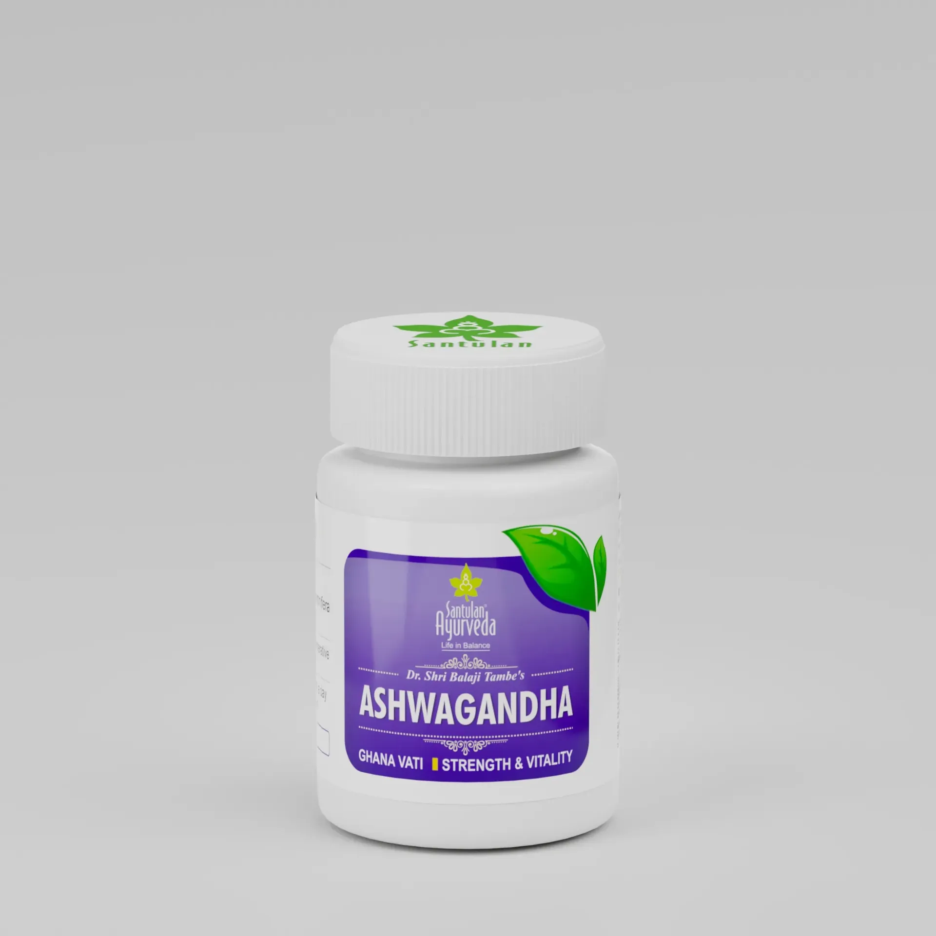 Ashwagandha Ghan Vati (60 Tab) -Santulan